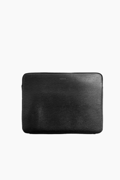 COMPUTER SLEEVE 13 MATTE MOTION - Zwart - Hvisk - Zwart One Size