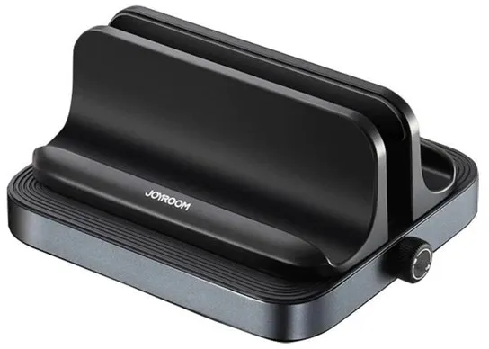 Joyroom Verticale Laptopstandaard JR-ZS374 (Enkele Sleuf) Zwart