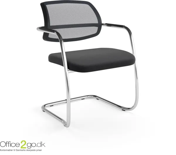 Gama stoel - netrug - Cantilever frame